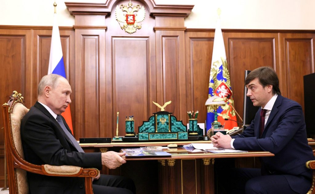 владимир путин - сергей кравцов