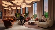 Клубная гостиная в Clubhouse квартала Life-Time. Фото © пресс-служба Sminex
