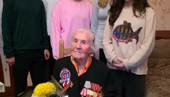 в гостях у ветерана - музей победы