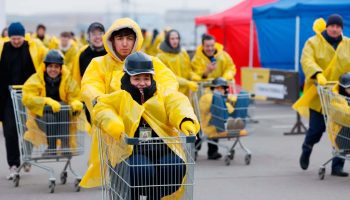 гонки на тележках