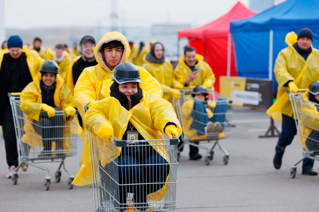 гонки на тележках