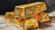 золото слитки